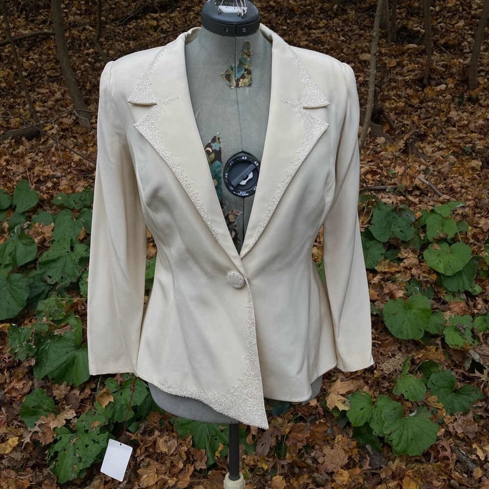 RARE CRYSTAL ✨ Daymor vintage blazer jacket NWT